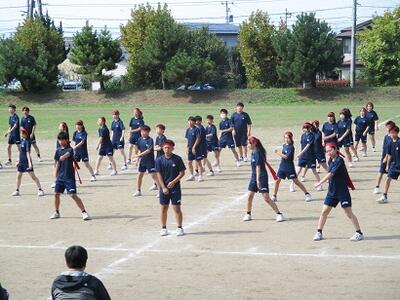ダンスバトル紅組