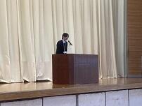 教育実習生あいさつ➀