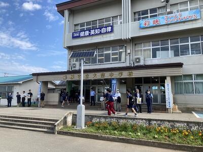 あいさつ運動②